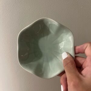 Light Green Ceramic Trinket Dish